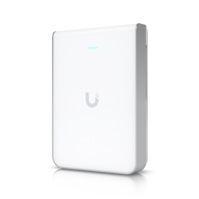 Ubiquiti - U7-Pro-Wall - Wall-Plate Tri-Band Wi-Fi 7 Access Point, 1x 1/2.5Gbps RJ45 port, 688 Mbps at 2.4GHz (2x2) + 4324 Mbps at 5GHz (2x2) + 5765 Mbps at 6GHz (2x2) [U7-Pro-Wall]