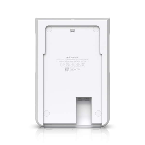 Ubiquiti - U7-Pro-Wall - Wall-Plate Tri-Band Wi-Fi 7 Access Point, 1x 1/2.5Gbps RJ45 port, 688 Mbps at 2.4GHz (2x2) + 4324 Mbps at 5GHz (2x2) + 5765 Mbps at 6GHz (2x2) [U7-Pro-Wall]
