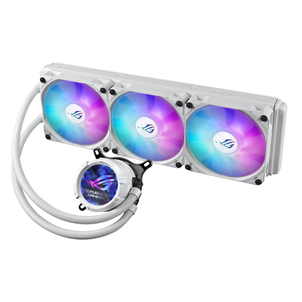 ASUS DISSIPATORE, ROG STRIX LC III 360 ARGB LCD WHT, AIO COOLER,ASETEK,SIGRID V2 [90RC00W2-M0UAY0]