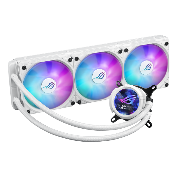 ASUS DISSIPATORE, ROG STRIX LC III 360 ARGB LCD WHT, AIO COOLER,ASETEK,SIGRID V2 [90RC00W2-M0UAY0]