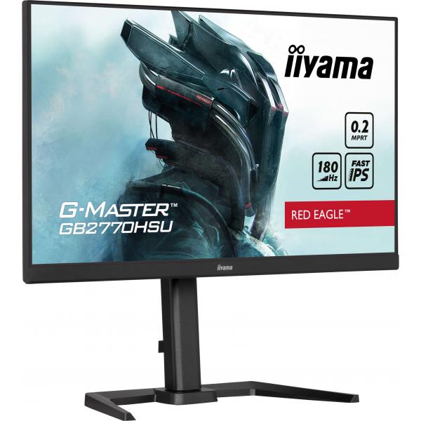 iiyama G-MASTER GB2770HSU-B6 Monitor PC 68,6 cm (27") 1920 x 1080 Pixel Full HD LCD Nero [GB2770HSU-B6]