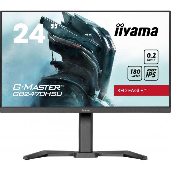 Iiyama G-Master Red Eagle - 24 inch - Full HD IPS Monitor - 1920x1080 [GB2470HSU-B6]