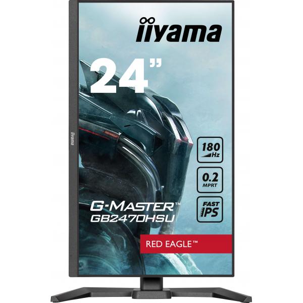 Iiyama G-Master Red Eagle - 24 inch - Full HD IPS Monitor - 1920x1080 [GB2470HSU-B6]