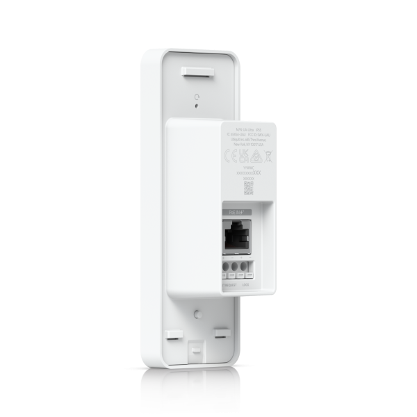 Ubiquiti - UA-Ultra- UniFi Reader (1) Lock terminal (12V/1A), (1) Exit request input, IP55 weather resistance (-30 to 40 C) [UA-Ultra]