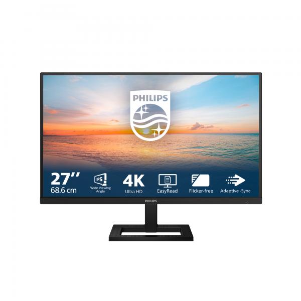 PHILIPS MONITOR GAMING 27 LED IPS 16:10 4K 4MS 350 CDM USB-C ALTEZZA HDMI MULTIMEDIALE [27E1N1900AE]