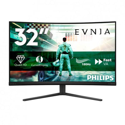 PHILIPS MONITOR GAMING CURVO 31,5 LED VA QHD 16:9 0,5 MS 300 CDM 180hz, ENVIA, DP/HDMI [32M2C3500L]