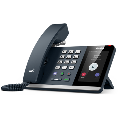 Yealink MP54 Edition 2 - Teams Edition IP phone - Black - Wired handset - Wi-Fi [1301215]