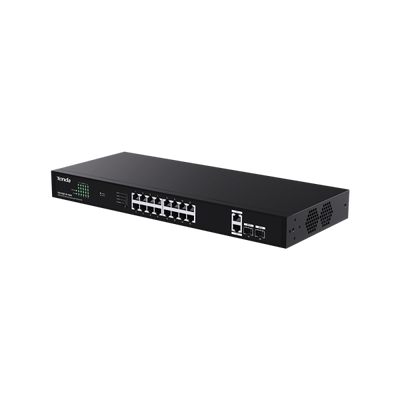 TENDA SWITCH POE UNMANAGED, 20 PORT, 16 POE [TEG1120P-16-150W]