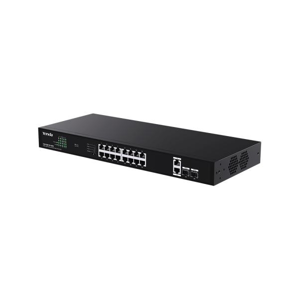 TENDA SWITCH POE UNMANAGED, 20 PORT, 16 POE [TEG1120P-16-150W]
