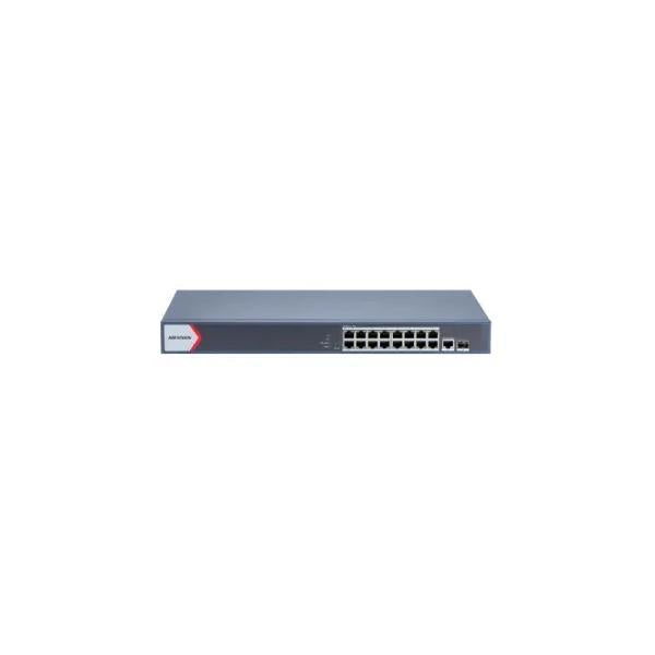 HIKVISION SWITCH SMART MANAGED POE GIGABIT 230 W [DS-3E1518P-EI]