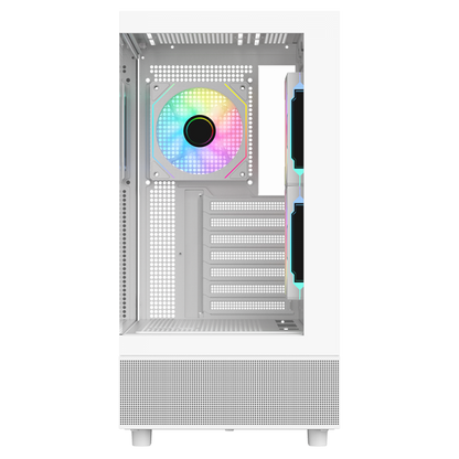 ITEK CASE SHOWBUI 42W, GAMING TOWER, ATX, 3X12CM ARGB FAN, 2XUSB3, TYPE-C, SIDE FRONT PANEL TEMP [ITGCASB42W]