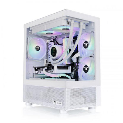 THERMALTAKE CASE MICRO VIEW 170 TG ARGB SNOW 3xARGB FAN [CA-1Z4-00M6WN-00]