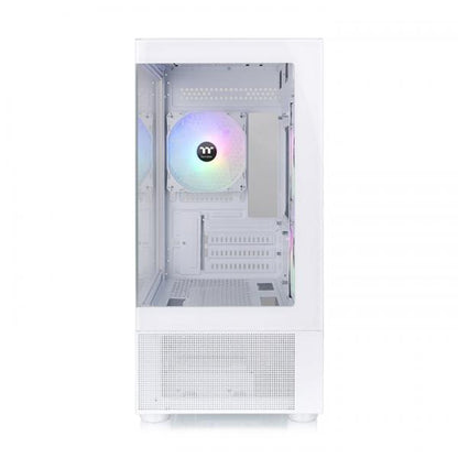 THERMALTAKE CASE MICRO VIEW 170 TG ARGB SNOW 3xARGB FAN [CA-1Z4-00M6WN-00]