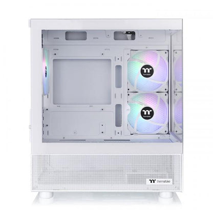 THERMALTAKE CASE MICRO VIEW 170 TG ARGB SNOW 3xARGB FAN [CA-1Z4-00M6WN-00]