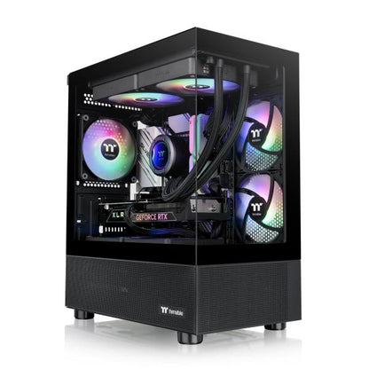 THERMALTAKE CASE MICRO VIEW 170 TF ARGB BLACK TG 3xARGB FAN [CA-1Z4-00M1WN-00]