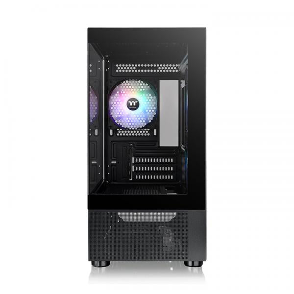 THERMALTAKE CASE MICRO VIEW 170 TF ARGB BLACK TG 3xARGB FAN [CA-1Z4-00M1WN-00]