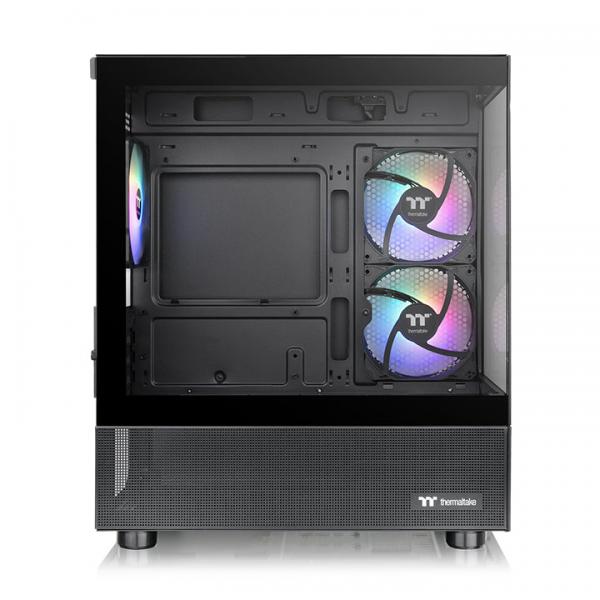THERMALTAKE CASE MICRO VIEW 170 TF ARGB BLACK TG 3xARGB FAN [CA-1Z4-00M1WN-00]