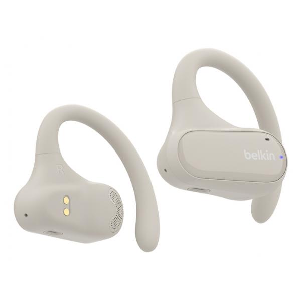 Belkin SoundForm ClearFit Auricolare True Wireless Stereo (TWS) A clip Chiamate/Musica/Sport/Tutti i giorni Bluetooth Sabbia [AUC013CTSA]