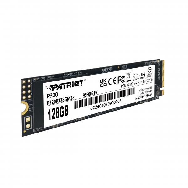 PATRIOT SSD P320 128GB M.2280 PCI-E R/W 1600/1000MB/S [P320P128GM28]