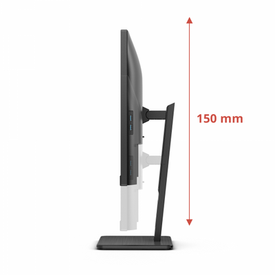 AOC MONITOR 27 LED IPS 4K UHD 16:9 4MS 350 CDM, PIVOT, DP/HDMI, MULTIMEDIALE [U27E3UF]