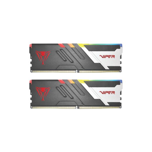 PATRIOT RAM VIPER RGB VENOM 32GB (2X16GB) DIMM DDR5 6000MHZ 1.35V GAMING [PVVR532G600C30K]