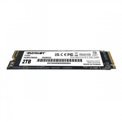 PATRIOT SSD P320 2TB M.2280 PCI-E R/W 3000/2200MB/S [P320P2TBM28]