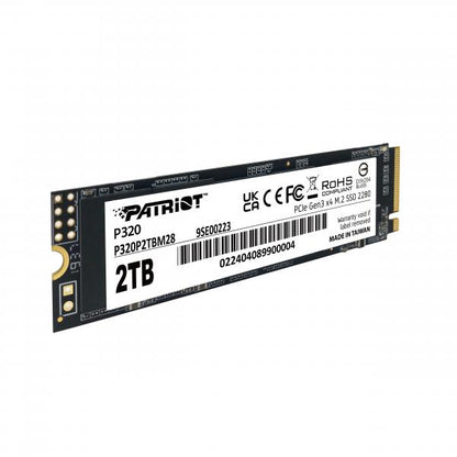 PATRIOT SSD P320 2TB M.2280 PCI-E R/W 3000/2200MB/S [P320P2TBM28]