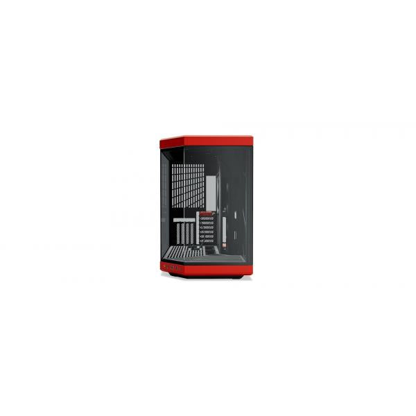 HYTE CASE MID TOWER DC Y70 BLK/RD 4xSLOTS GPU 3*TG CS-HYTE-Y70-BR [CS-HYTE-Y70-BR]