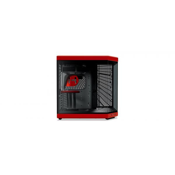 HYTE CASE MID TOWER DC Y70 BLK/RD 4xSLOTS GPU 3*TG CS-HYTE-Y70-BR [CS-HYTE-Y70-BR]