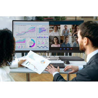 Philips 6000 Series - 34 inch Curved - UltraWide Quad HD VA LED Monitor - 3440x1440 - Thunderbolt 4 - HAS / RJ45 / Webcam [34B2U6603CH/00]