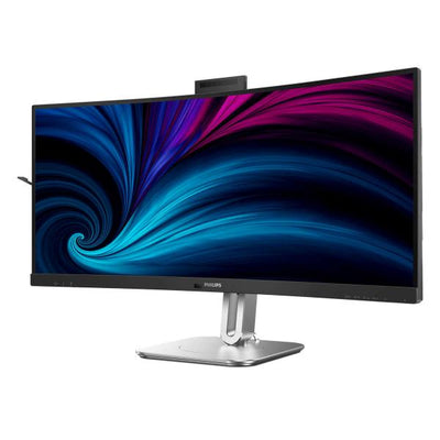 Philips 6000 Series - 34 inch Curved - UltraWide Quad HD VA LED Monitor - 3440x1440 - Thunderbolt 4 - HAS / RJ45 / Webcam [34B2U6603CH/00]