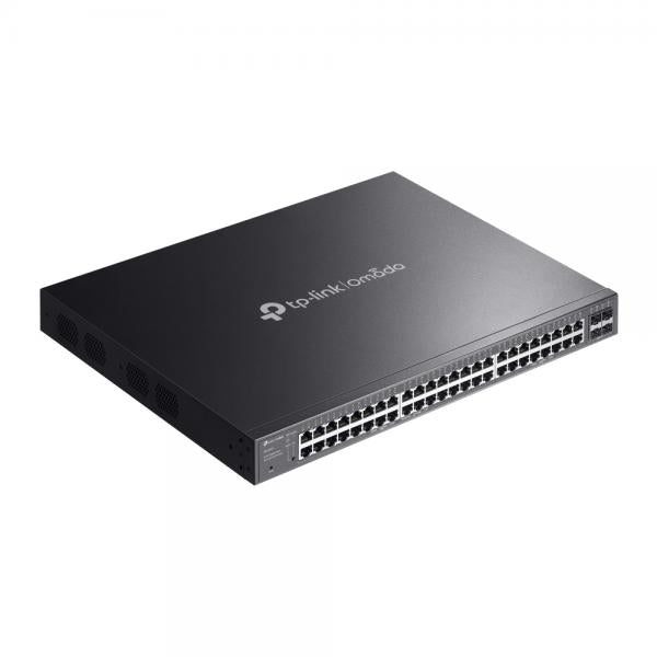 TP-Link - SG2452LP - Omada 52-Port Gigabit Smart Switch with 32-Port PoE+ PORT: 48 Gigabit Ports (32PoE+ and 16 Non-PoE), 4 Gigabit SFP Slots- SPEC: 32 802.3at/af, 230 W PoE Power, 1U 19-inch Rac [SG2452LP]