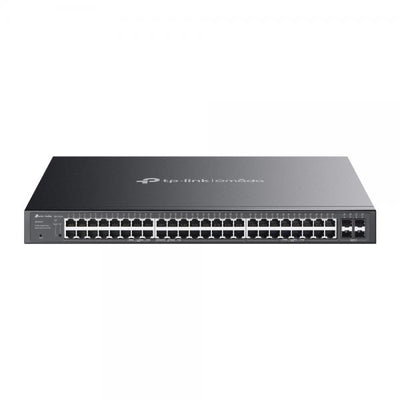 TP-Link - SG2452LP - Omada 52-Port Gigabit Smart Switch with 32-Port PoE+ PORT: 48 Gigabit Ports (32PoE+ and 16 Non-PoE), 4 Gigabit SFP Slots- SPEC: 32 802.3at/af, 230 W PoE Power, 1U 19-inch Rac [SG2452LP]