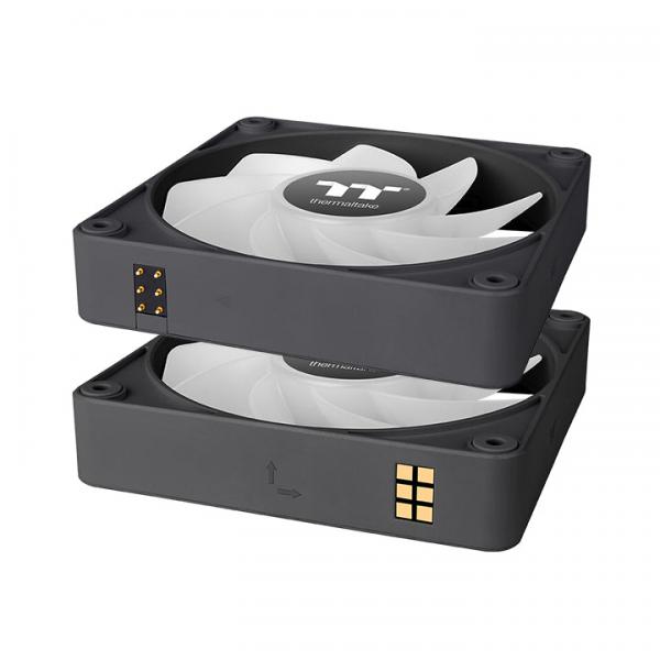 Thermaltake CL-F193-PL14SW-A sistema di raffreddamento per computer Case per computer Ventilatore 14 cm Nero 3 pz [CL-F193-PL14SW-A]