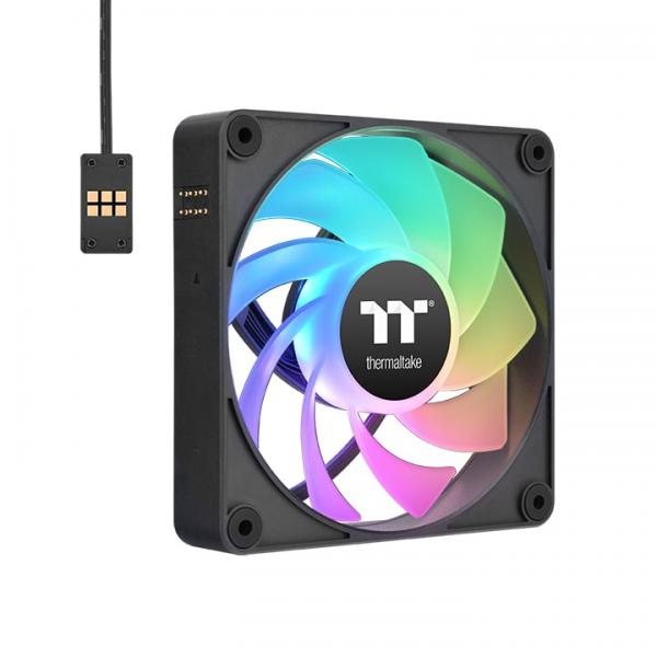Thermaltake CL-F193-PL14SW-A sistema di raffreddamento per computer Case per computer Ventilatore 14 cm Nero 3 pz [CL-F193-PL14SW-A]