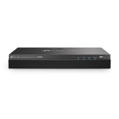 TP-Link - VIGI NVR2008H-8MP -8 Channel PoE+ Network Video Recorder, 8x 10/100 Mbps PoE+ Ports, PoE Power 113W, 802.3 af/at,2x SATA Interface(up to 10 TB), 2x USB 2.0, 53.5V DC/1.31A, 1x VGA port & 1x [VIGINVR2008H-8MP]