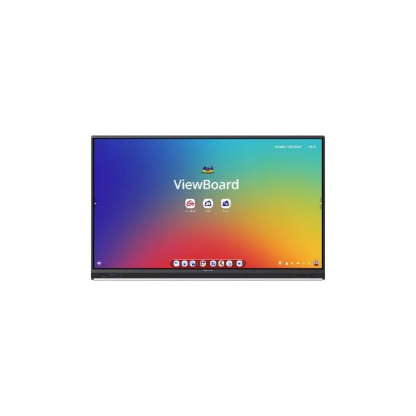 Viewsonic ViewBoard 53serie touchscreen 75INCH UHD, Android 13.0 (upgrade A14 Q4),IR 450 nits, 4x USB-C, NFC reader, 2x20W + sub 20W [IFP7553]
