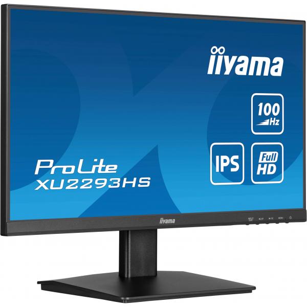 Iiyama ProLite XU2293HS-B6 computer monitor 54.6 cm (21.5INCH) 1920 x 1080 pixels Full HD LED Black [XU2293HS-B6]
