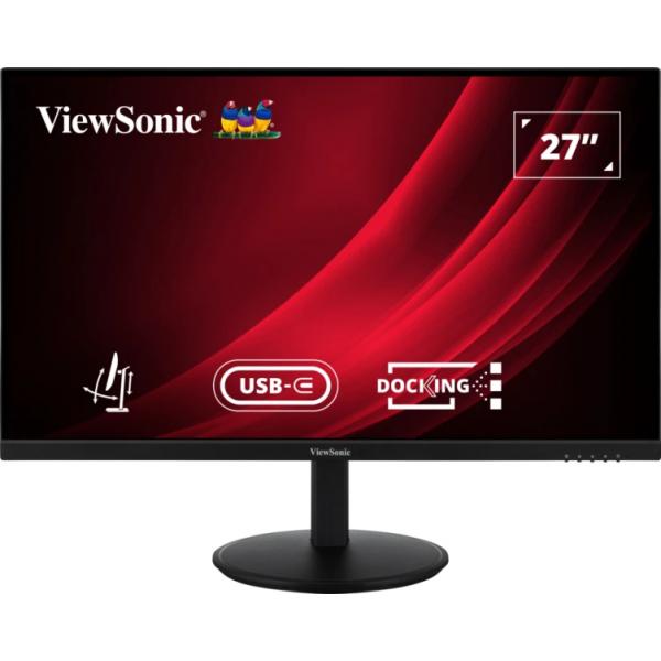 Viewsonic LED monitor VG2709U-2K 27INCH 350 nits, resp 5ms, 2x2,5W speakers, 100Hz, USB-C 100W power, DaisyChain (docking monitor) [VG2709U-2K]