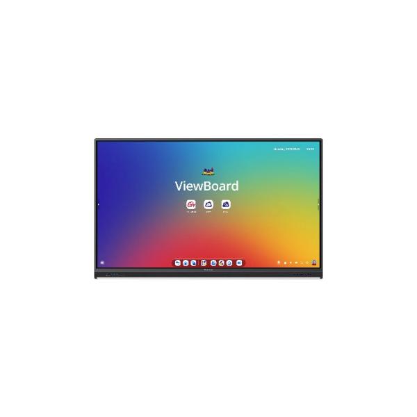 Viewsonic ViewBoard 53serie touchscreen 65INCH UHD, Android 13.0 (upgrade A14 Q4),IR 450 nits, 4x USB-C, NFC reader, 2x20W + sub 20W [IFP6553]