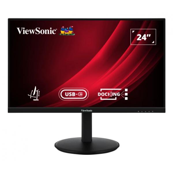 Viewsonic LED monitor VG2409U-2 24INCH FUll HD, 300 nits, resp 5ms, incl 2x2,5W speakers 100Hz USB-C 65W power DaisyChain (docking monitor) [VG2409U-2]