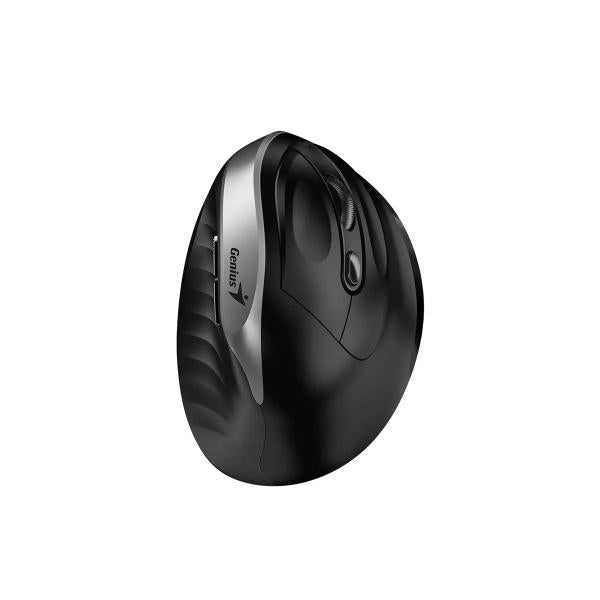 GENIUS MOUSE ERGONOMIC WIR. ERGO 8250S VERTICALE + POGGIAPOLSO SILVER GRAY/ [31030031401]