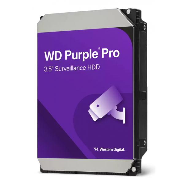WESTERN DIGITAL HDD PURPLE PRO 12TB 3.5 SATA 6GBS 7200 RPM 512MB BUFFER [WD122PURP]