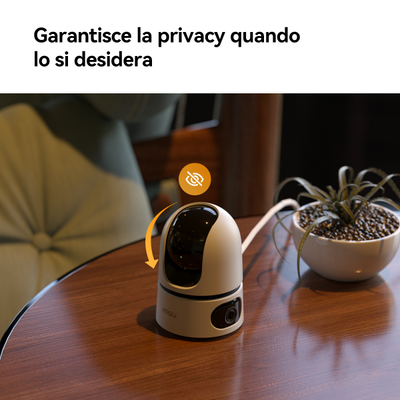 IMOU RANGER DUAL 6MP TELECAMERA INTERNA DOPPIA OTTICA MOTORIZZATA, AI IMOU SENSE, SIRENA E FARETTO [IPC-S2XP-6M0WED]