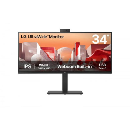 LG 34BA85QE-B Monitor PC 86,4 cm (34") 3440 x 1440 Pixel Wide Quad HD LCD Nero [34BA85QE-B.AEU]