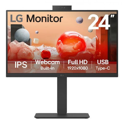 Lg BA850 - 24 inch - Full HD IPS Monitor - 1920x1080 - Pivot - HAS - 5ms [24BA850-B.AEU]