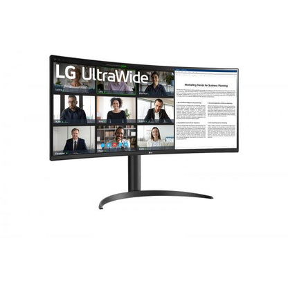 LG MONITOR CURVO 34" LED VA 100Hz 21:9 3440 x 1440 5ms 300 CDM, , REG ALTEZZA, USB-C DOCK, DP/HDMI [34BR55QC]
