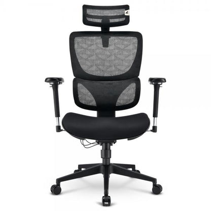 SHARKOON SEDIA OFFICE FABRIC SEAT BASE 3D ARMREST HEADREST 5 HEIGHTS ADJUSTABLE MAX WEIGHT CAPACI [OFFICEPALC40]