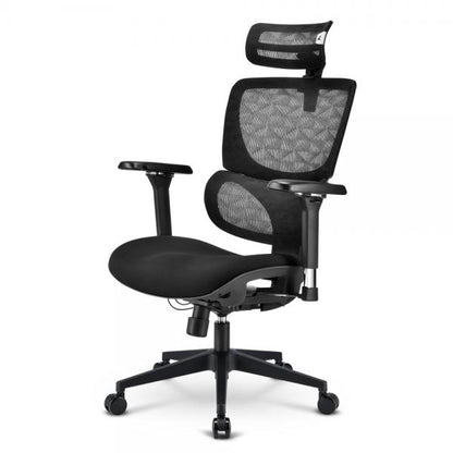 SHARKOON SEDIA OFFICE FABRIC SEAT BASE 3D ARMREST HEADREST 5 HEIGHTS ADJUSTABLE MAX WEIGHT CAPACI [OFFICEPALC40]