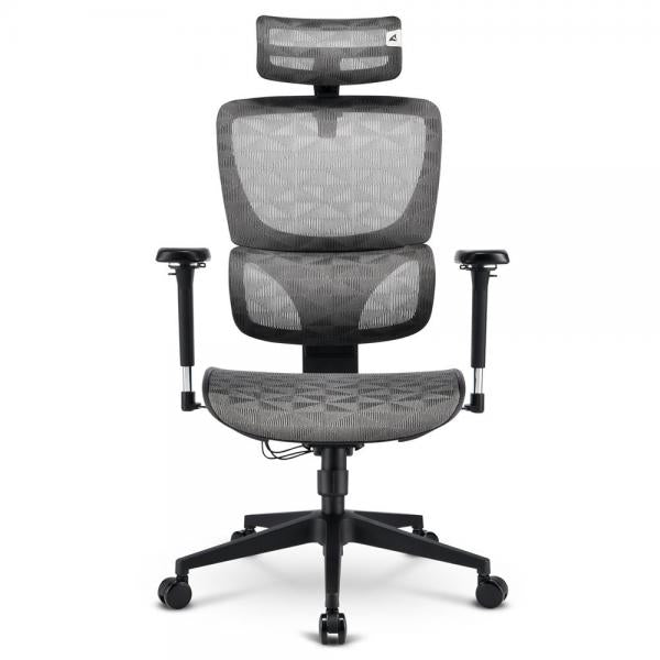 SHARKOON SEDIA OFFICE FABRIC SEAT BASE 4D ARMREST 5 HEIGHTS ADJUSTABLE MAX WEIGHT CAPACITY 150KG [OFFICEPALC40M]